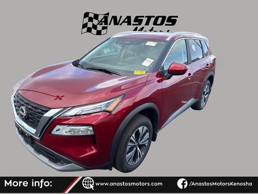 Scarlet Ember Tintcoat 2023 Nissan Rogue SV