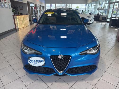 Misano Blue Metallic 2019 Alfa Romeo Giulia Ti Sport