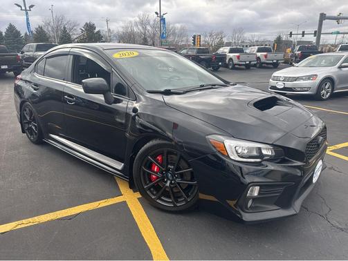 Crystal Black Silica 2020 Subaru WRX Premium