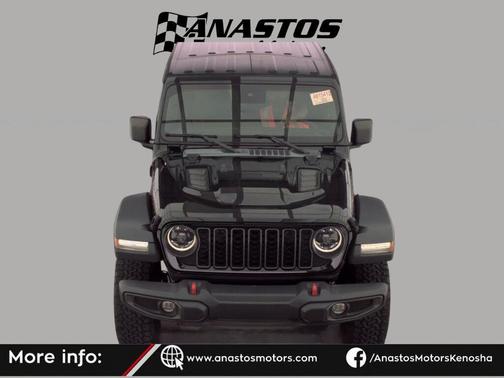 Black Clearcoat 2024 Jeep Wrangler Rubicon
