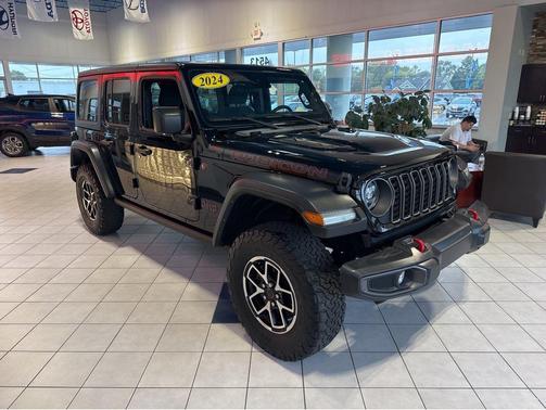 Black Clearcoat 2024 Jeep Wrangler Rubicon