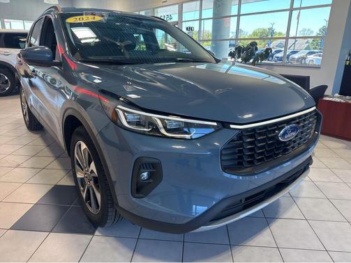 Vapor Blue Metallic 2024 Ford Escape Platinum