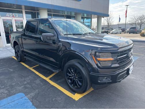 Agate Black Metallic 2024 Ford F-150 XLT