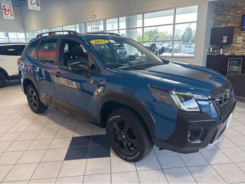 Geyser Blue 2023 Subaru Forester Wilderness