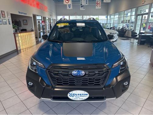 Geyser Blue 2023 Subaru Forester Wilderness