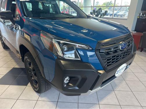 Geyser Blue 2023 Subaru Forester Wilderness