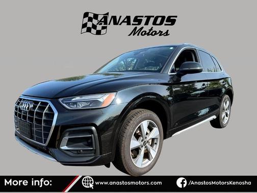 Mythos Black Metallic 2022 Audi Q5 40 Premium Plus