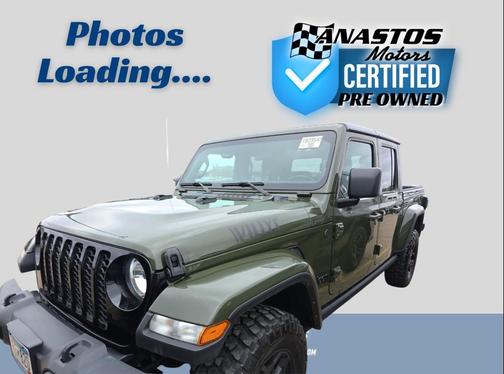 Sarge Green Clearcoat 2022 Jeep Gladiator Willys 4x4