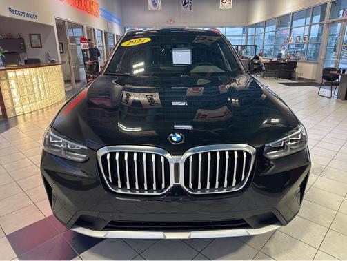 Black Sapphire Metallic 2022 BMW X3 xDrive30i
