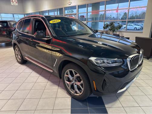 Black Sapphire Metallic 2022 BMW X3 xDrive30i