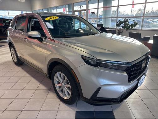 Lunar Silver Metallic 2023 Honda CR-V EX-L AWD