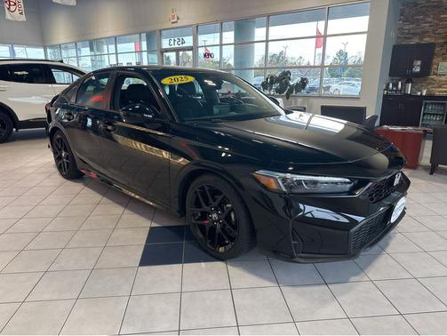 Crystal Black Pearl 2025 Honda Civic Sport