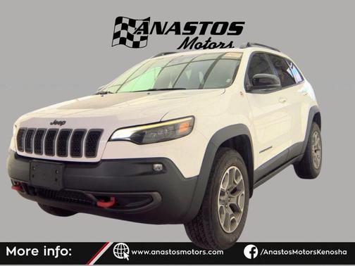 Bright White Clearcoat 2022 Jeep Cherokee Trailhawk