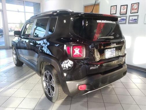 Black 2015 Jeep Renegade Limited