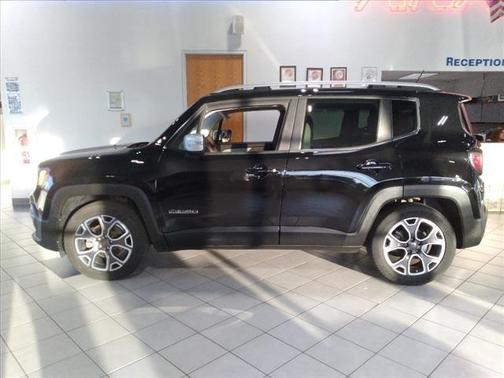 Black 2015 Jeep Renegade Limited