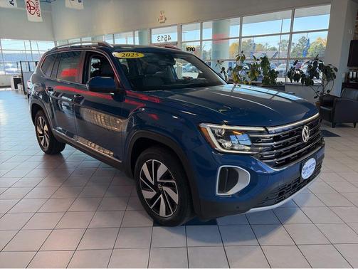 Mountain Lake Blue Metallic 2025 Volkswagen Atlas 2.0T SEL
