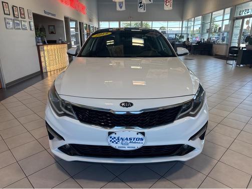 Snow White Pearl 2019 Kia Optima S