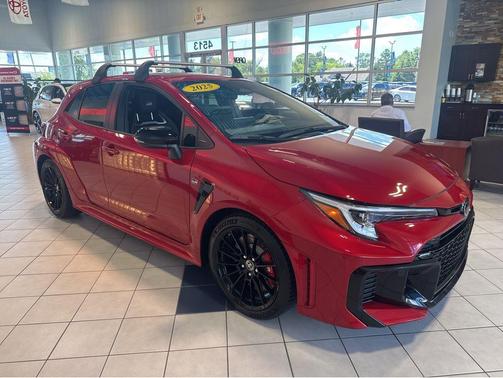 Supersonic Red 2025 Toyota GR Corolla Premium