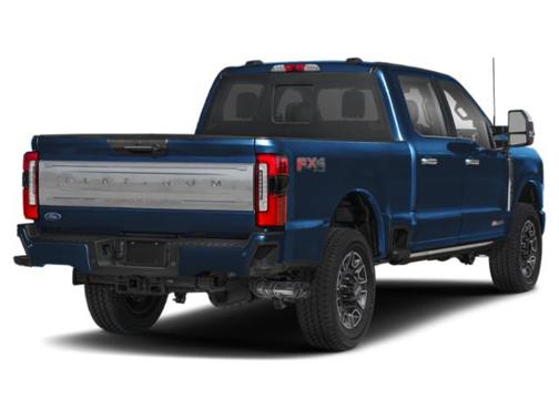 Antimatter Blue Metallic 2025 Ford F-250 Platinum