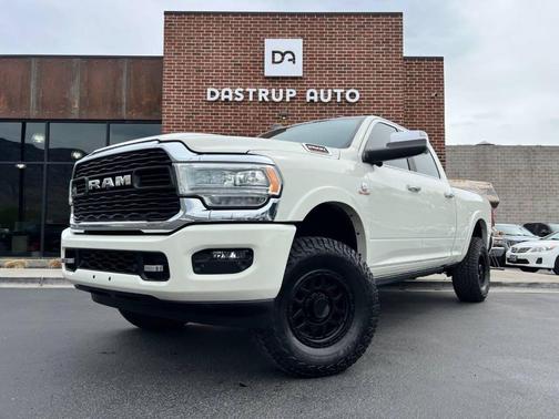 Pearl White 2020 RAM 2500 Limited Crew Cab 4x4 6'4' Box
