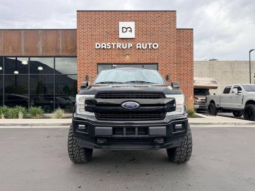 Shadow Black 2018 Ford F-150 Lariat