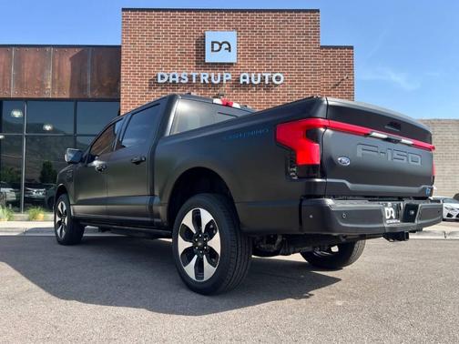 Agate Black Metallic 2023 Ford F-150 Lightning Platinum