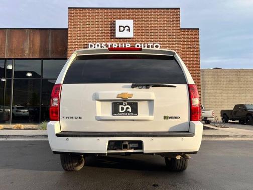 Summit White 2012 Chevrolet Tahoe Hybrid Base