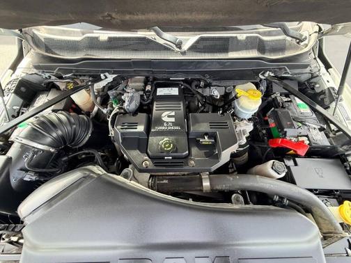 Pearl White 2019 RAM 3500 Limited Crew Cab 4x4 6'4' Box