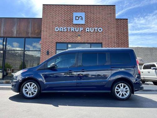 Dark Blue 2018 Ford Transit Connect XLT w/Rear Liftgate