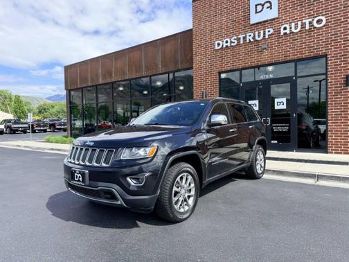 Brilliant Black Crystal Pearlcoat 2015 Jeep Grand Cherokee Limited