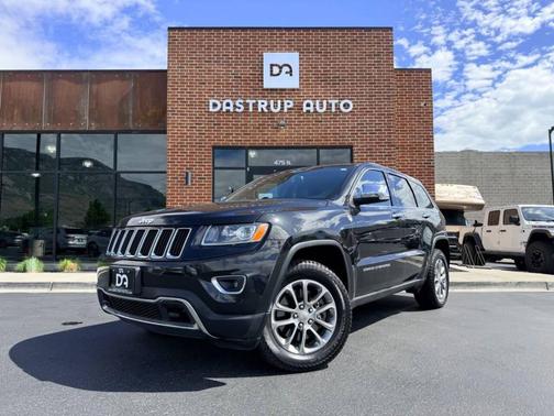 Brilliant Black Crystal Pearlcoat 2015 Jeep Grand Cherokee Limited