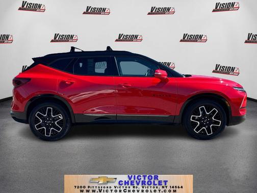 Red Hot 2023 Chevrolet Blazer RS