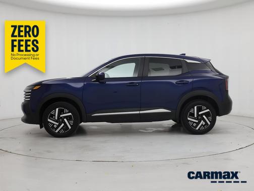 Blue 2025 Nissan Kicks SV