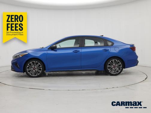 Blue 2024 Kia Forte GT