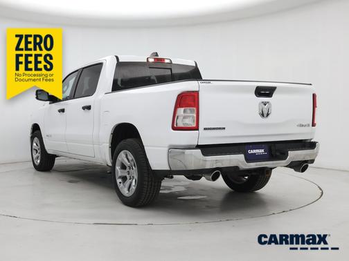 White 2023 RAM 1500 Bighorn