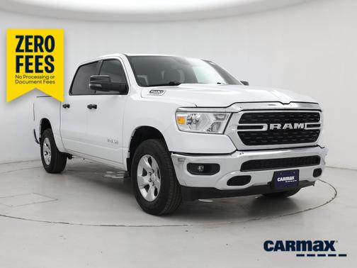 White 2023 RAM 1500 Bighorn
