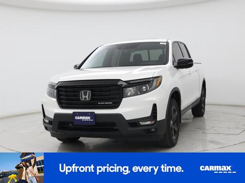 White 2022 Honda Ridgeline Black Edition