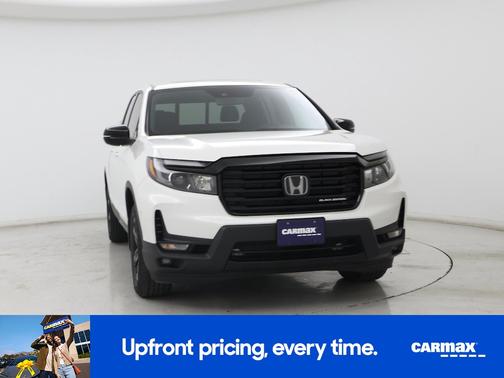 White 2022 Honda Ridgeline Black Edition