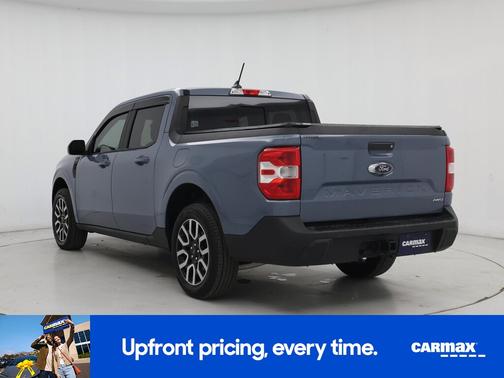 Blue 2024 Ford Maverick Lariat