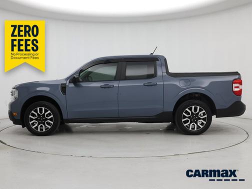 Blue 2024 Ford Maverick Lariat