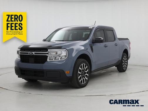 Blue 2024 Ford Maverick Lariat