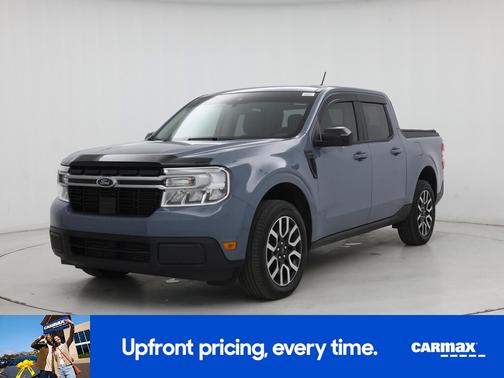 Blue 2024 Ford Maverick Lariat