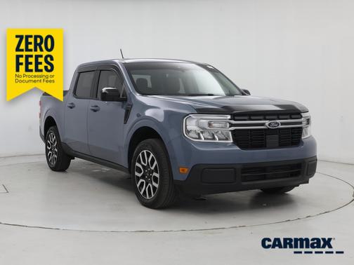 Blue 2024 Ford Maverick Lariat