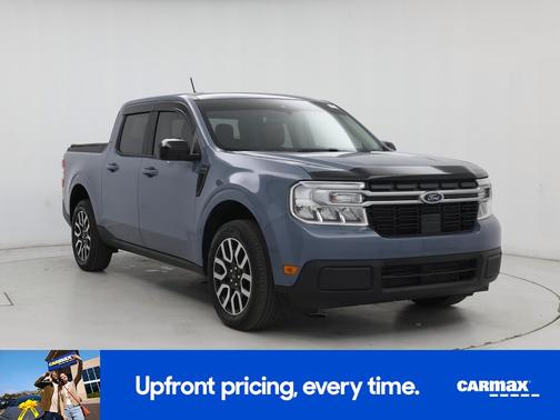 Blue 2024 Ford Maverick Lariat