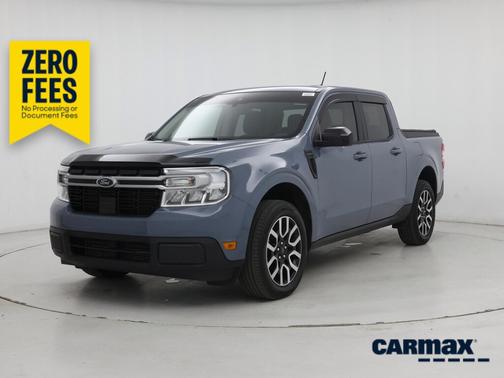 Blue 2024 Ford Maverick Lariat