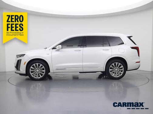 White 2022 Cadillac XT6 Premium Luxury