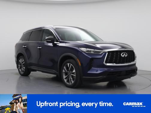 Blue 2023 INFINITI QX60 Luxe