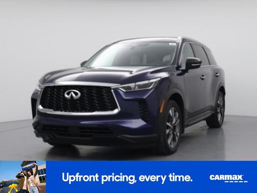 Blue 2023 INFINITI QX60 Luxe