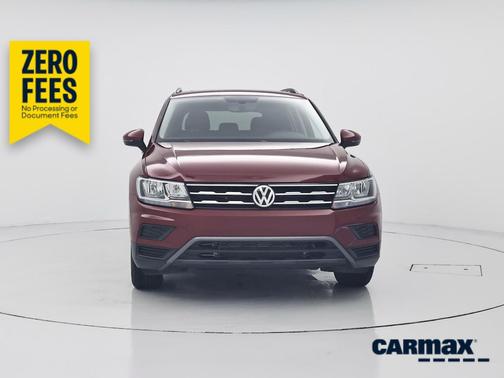 Red 2021 Volkswagen Tiguan SE