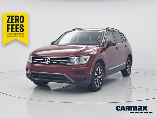 Red 2021 Volkswagen Tiguan SE